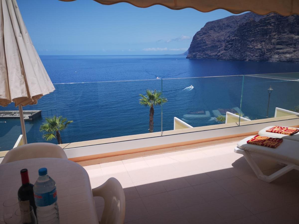 Magical Apt. With Sea View & Cliff Acantilado de los Gigantes Luaran gambar
