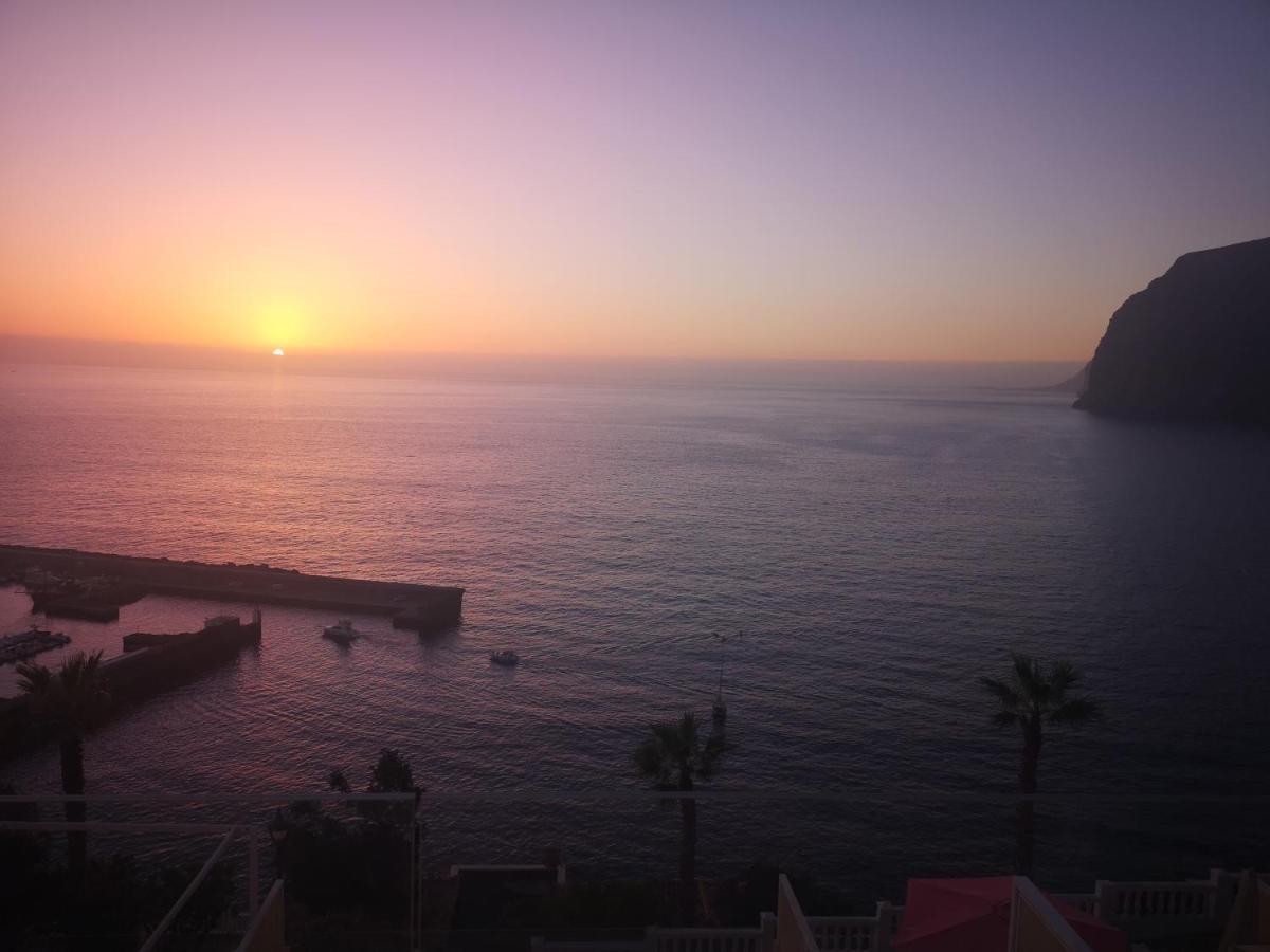 Magical Apt. With Sea View & Cliff Acantilado de los Gigantes Luaran gambar