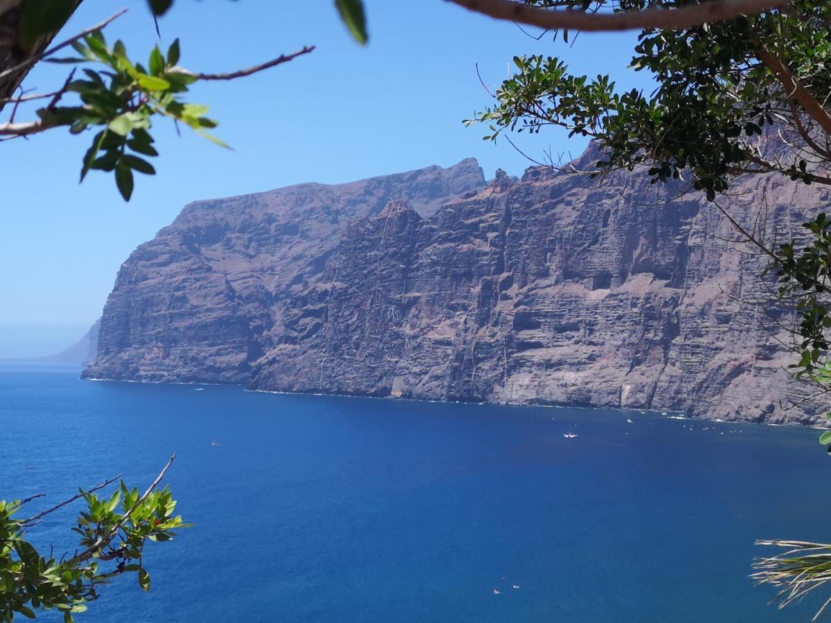 Magical Apt. With Sea View & Cliff Acantilado de los Gigantes Luaran gambar