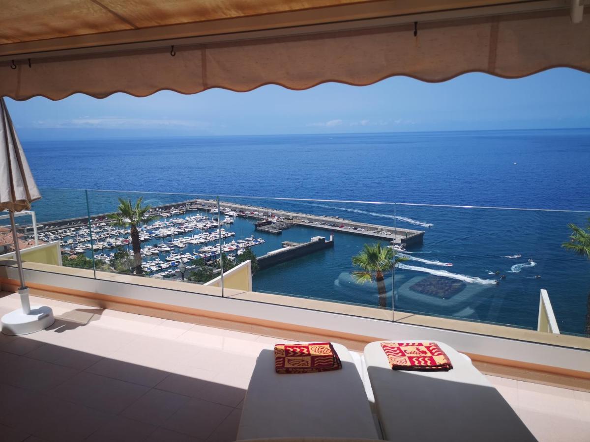 Magical Apt. With Sea View & Cliff Acantilado de los Gigantes Luaran gambar