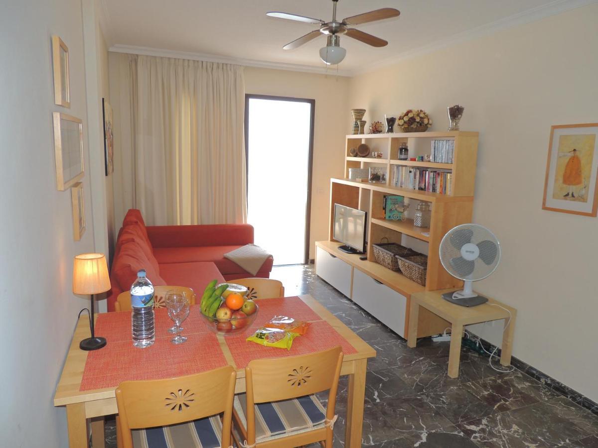 Magical Apt. With Sea View & Cliff Acantilado de los Gigantes Luaran gambar