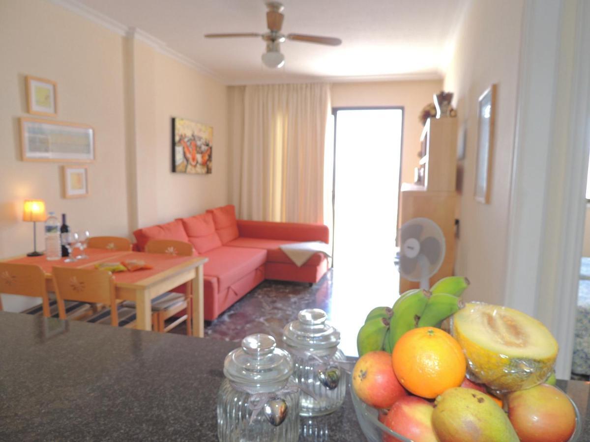 Magical Apt. With Sea View & Cliff Acantilado de los Gigantes Luaran gambar