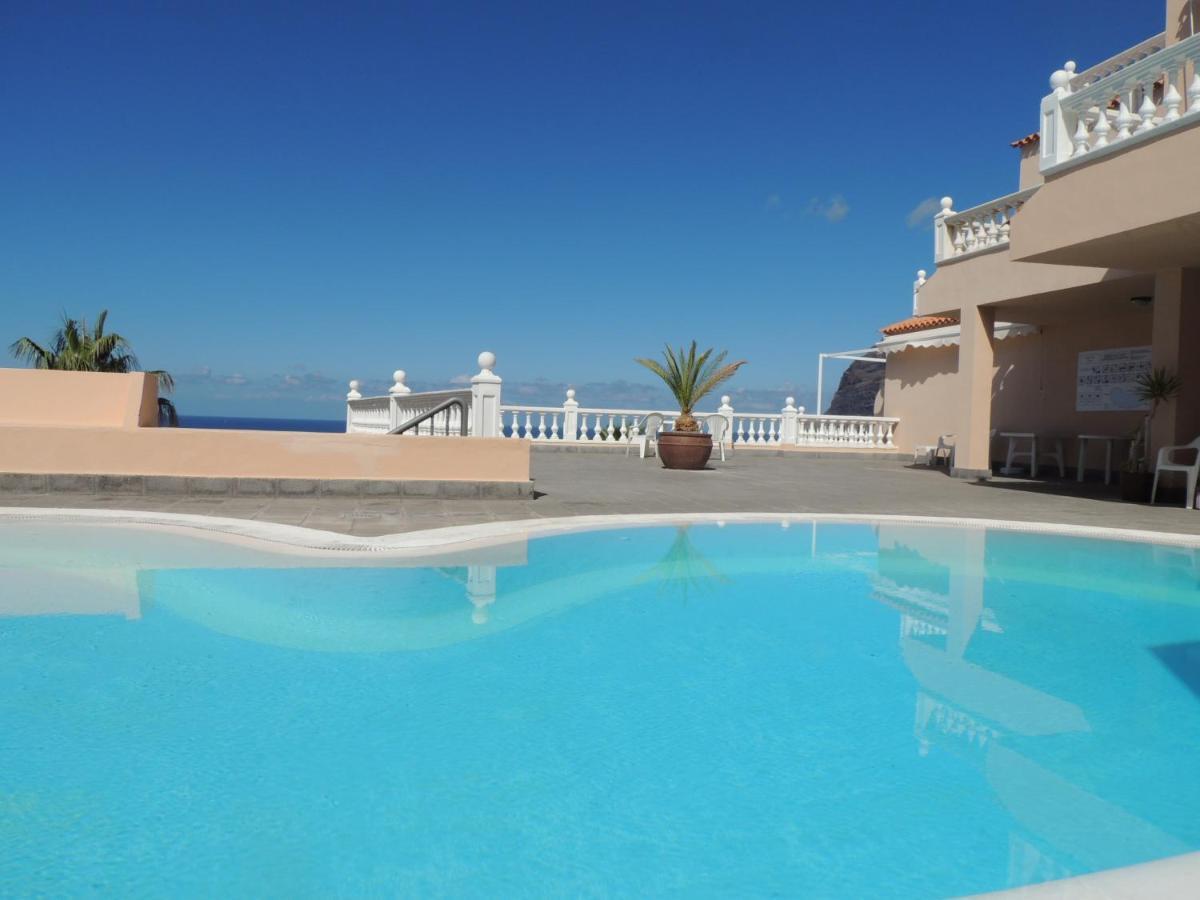 Magical Apt. With Sea View & Cliff Acantilado de los Gigantes Luaran gambar