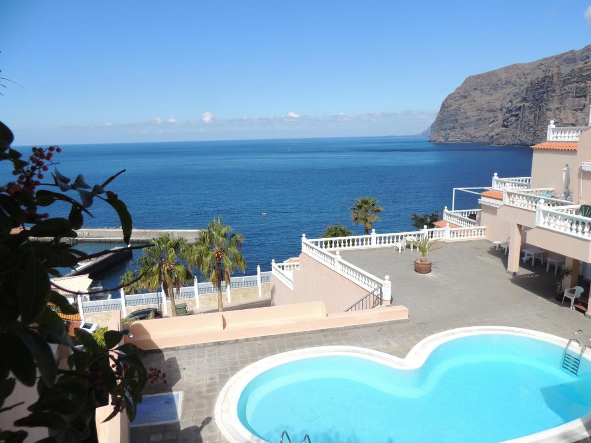 Magical Apt. With Sea View & Cliff Acantilado de los Gigantes Luaran gambar